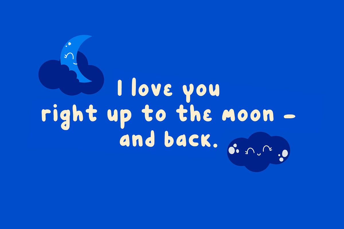 CUTEYA handwritten cute font, a Font by Nonceni (Photo 11 of 19)