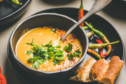 Turkish lentil soup mercimek with stock photo containing turkish and food, a Food & Drink Photo by Foxys