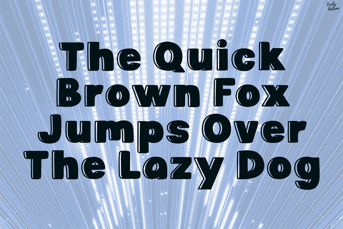 Synth | Bold display font, a Handwritten Font by LivelyAutumn11.11 (Photo 4 of 5)