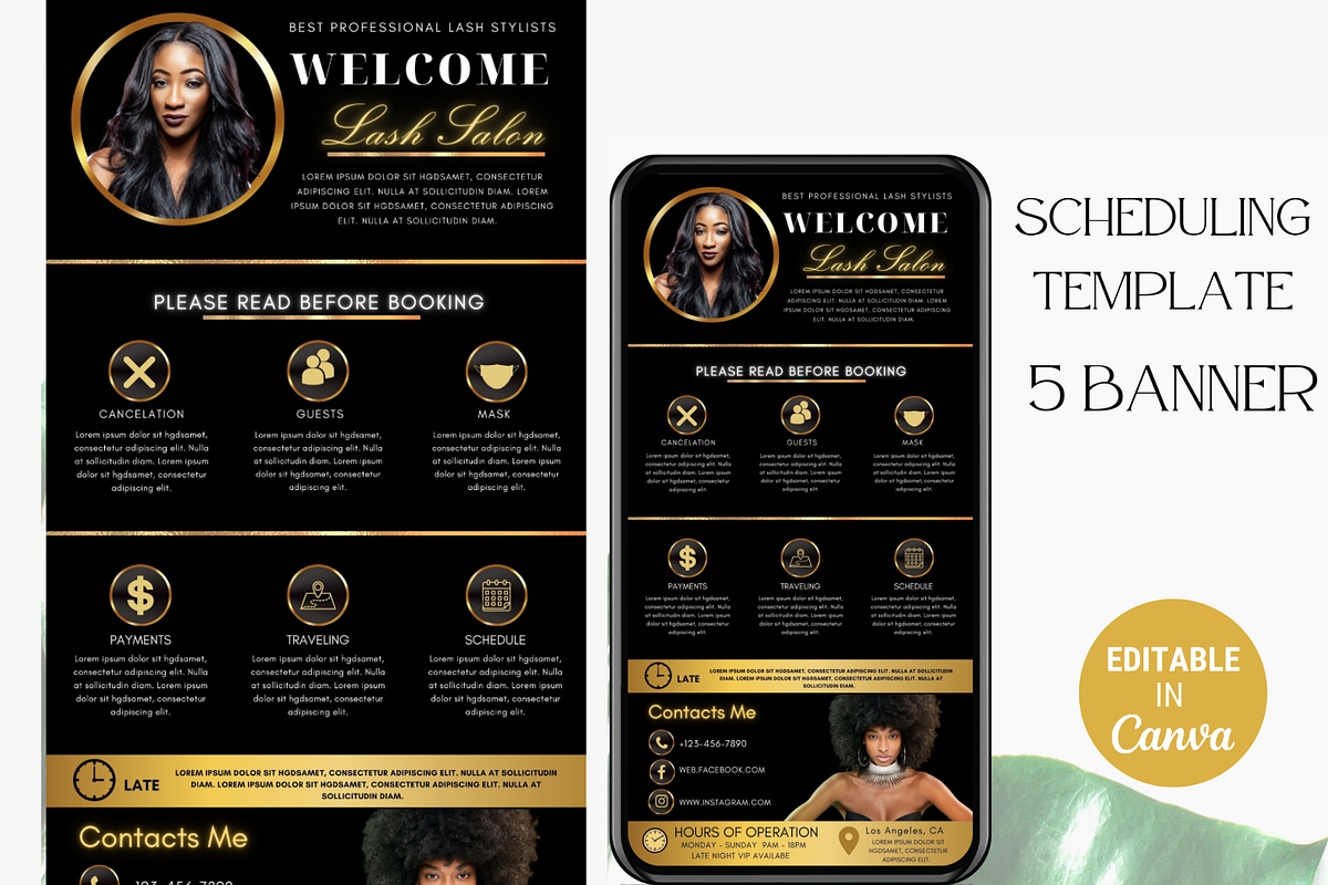 Acuity Scheduling Template, a Templates & Theme by TimCanvaTemplate (Photo 2 of 5)