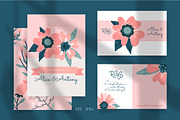 Wild rose wedding collection, an Invitation Template by Lana Sham (Thumbnail 3 of 11)