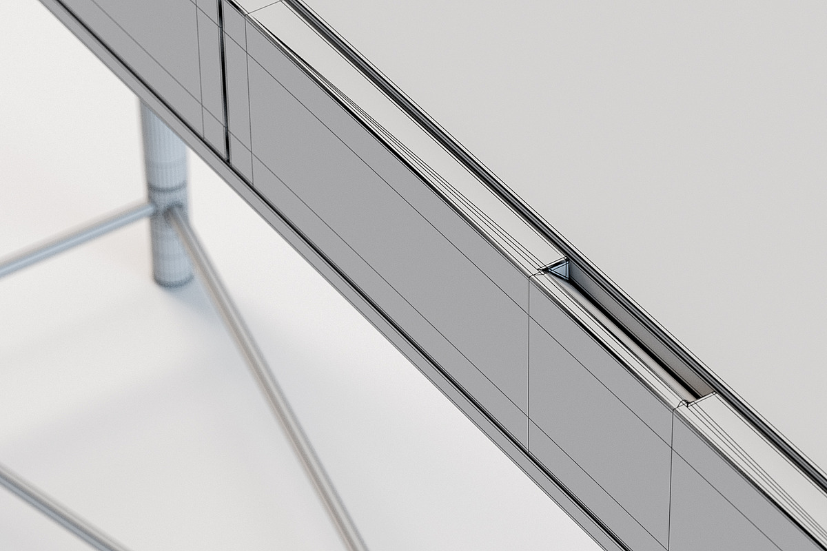 Gallotti Radice Tama Console, a Furniture 3D Model by Dmitriy Kalko (Photo 9 of 11)