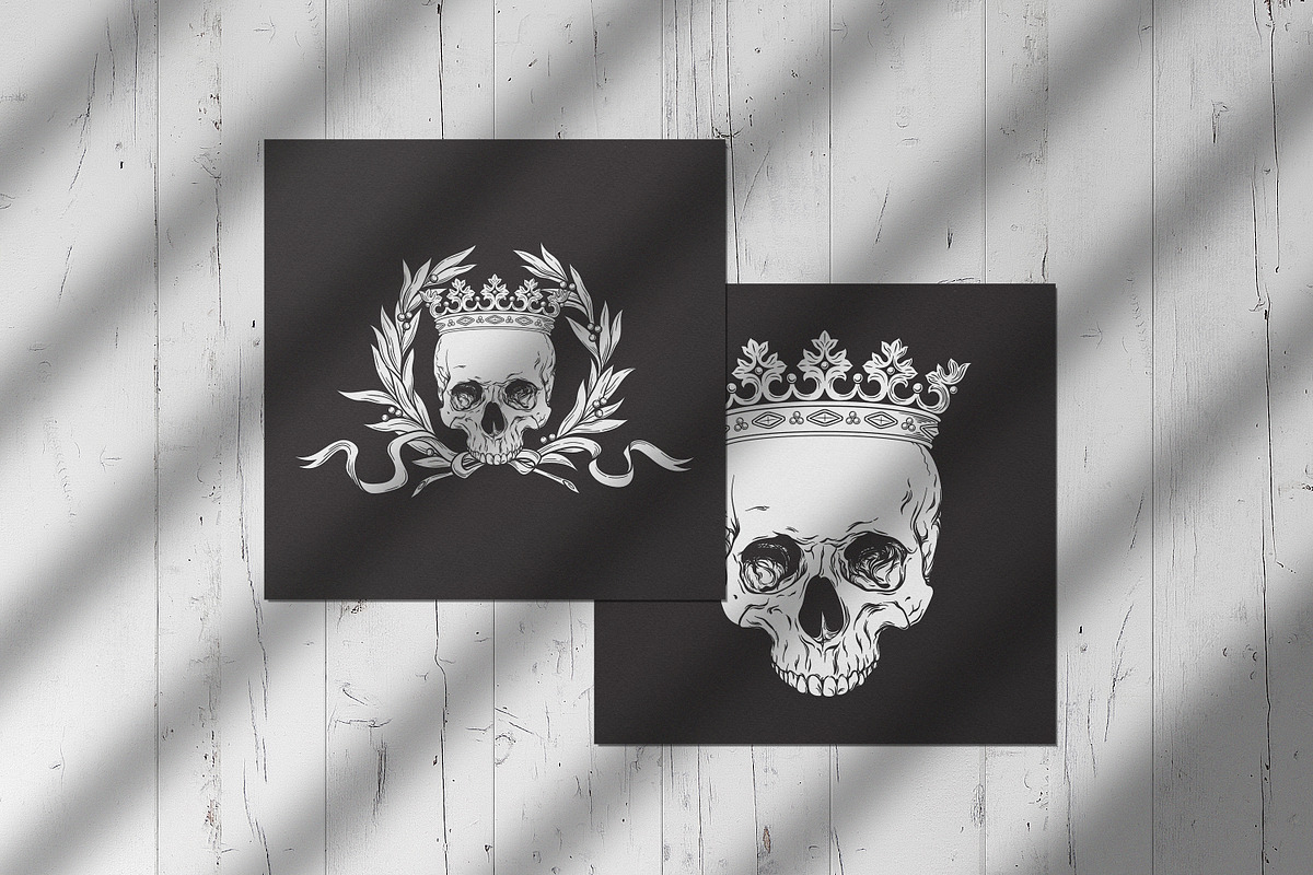 Royal hand drawn vector designs, a Decorative Illustration by Croisy (Photo 4 of 5)