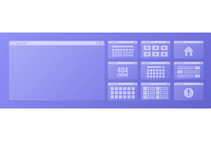 Web browser window, transparent, a Technology Illustration by 32pixels