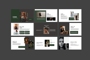 Cama Powerpoint Template