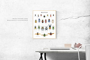 Beetles watercolor collection, an Animal Illustration by Diana Askarova Art (Thumbnail 8 of 12)