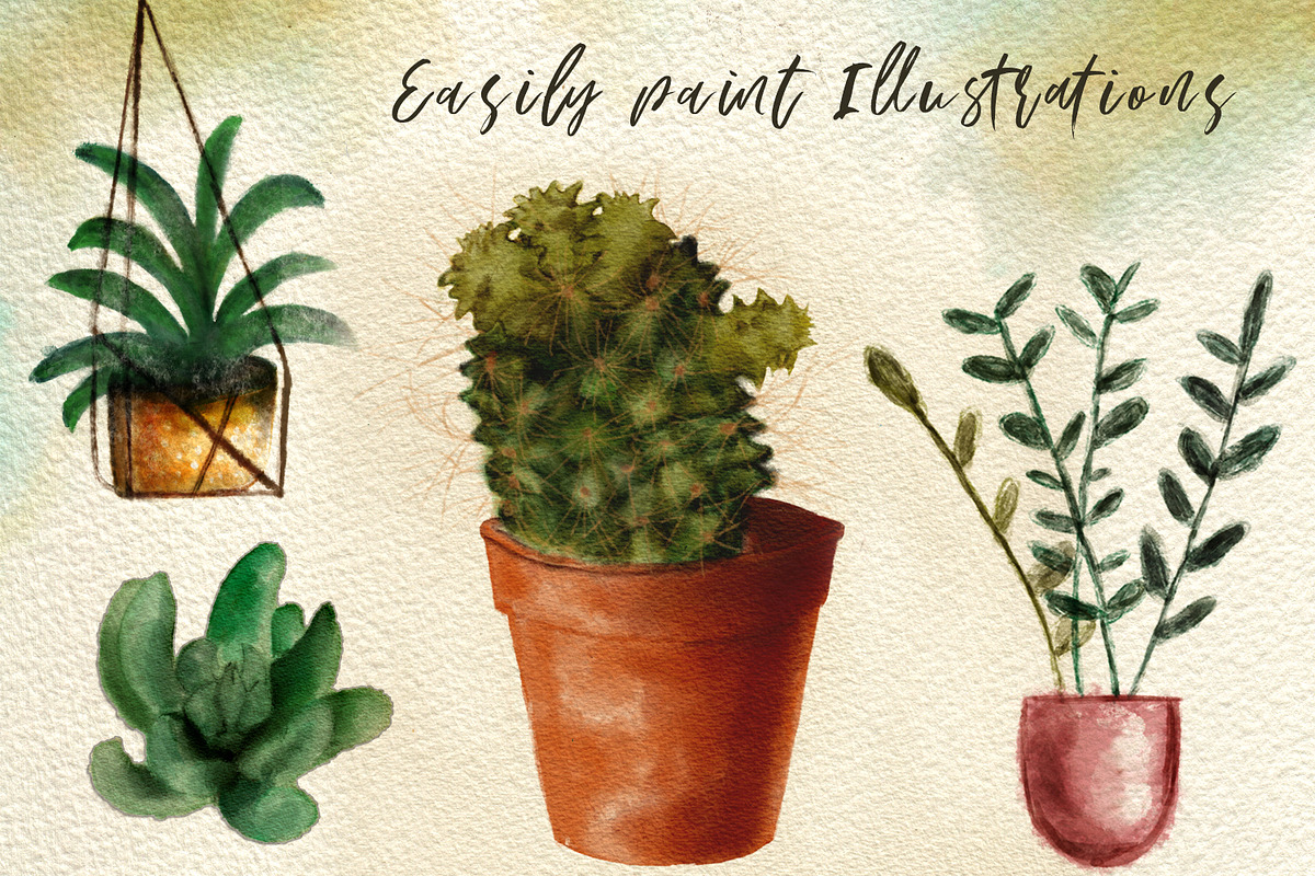 75 Procreate Watercolor Brush Bundle, a Brush Add-On by Photohacklovers (Photo 6 of 9)