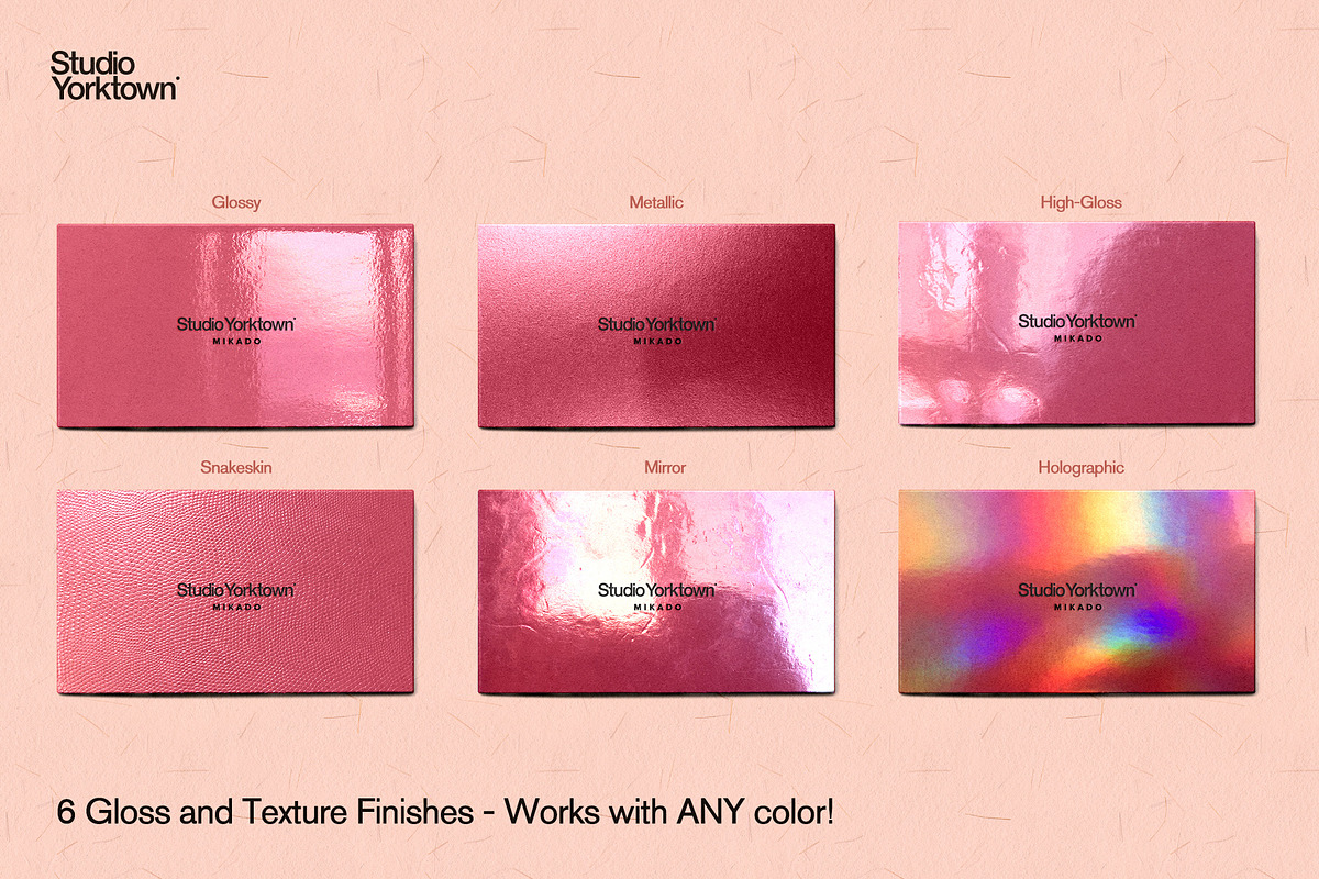 Mikado Business Card Mockup Template, a Mockup by Studio Yorktown (Photo 3 of 14)