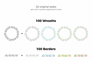 Junik Wreaths & Borders, a Work Illustration by Junik Studio (Thumbnail 3 of 4)