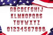 United Star Font  A 4th Of July Font, a Script Font by Milladale (Thumbnail 7 of 10)