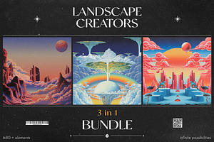 3 In 1 Landscape Creators Bundle