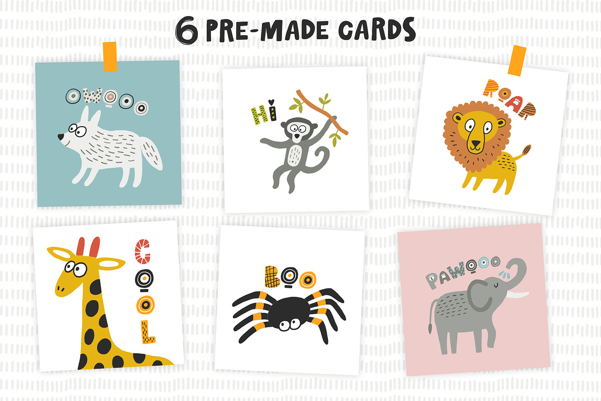 Cute animals of seven continents, a Wallpaper Graphic by Murvin (Photo 6 of 9)