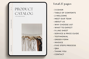 Wholesale Catalog Template Canva