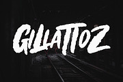 Gillattoz, a Font by Weape Studio (Thumbnail 1 of 10)