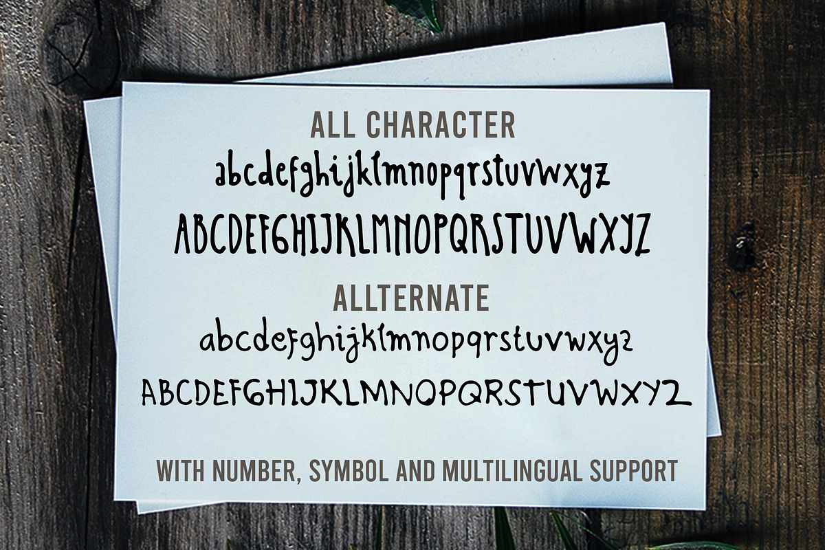 Scratch Ink - A Handwritten Condesed, a Font by Wellscript Studio (Photo 10 of 10)