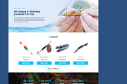 Fishing Website Template, a HTML Template by Ordasoft (Thumbnail 2 of 3)