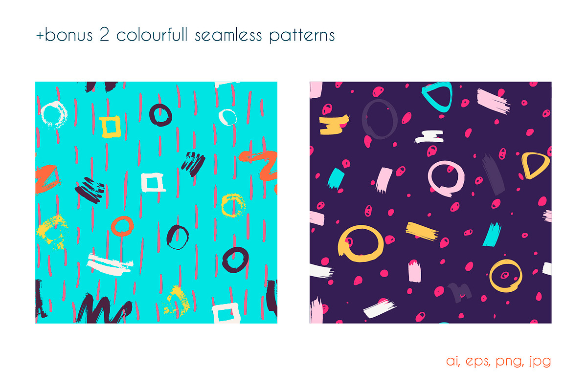 Abstract vector collection, a Pattern Graphic by Kate Art (Photo 19 of 19)