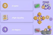 3D Crypto Icon Pack, an Object 3D Model by Artnivora.Std (Thumbnail 3 of 4)