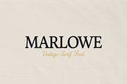 Marlowe Vintage Serif Font, a Serif Font by gafaroff studio (Thumbnail 1 of 5)