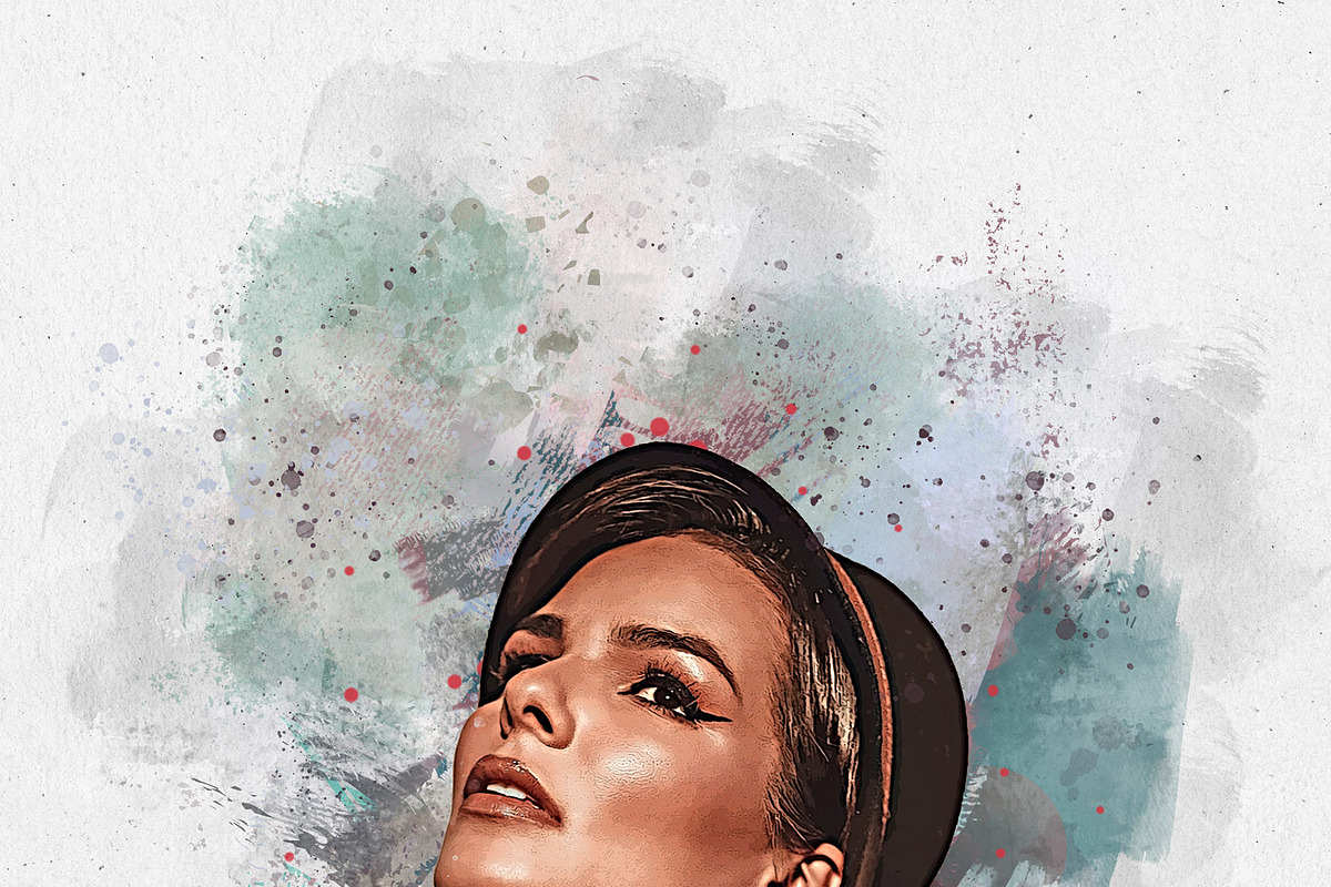 Hand Watercolor Painting Effect, an Action Add-On by Photoshop Action (Photo 5 of 13)