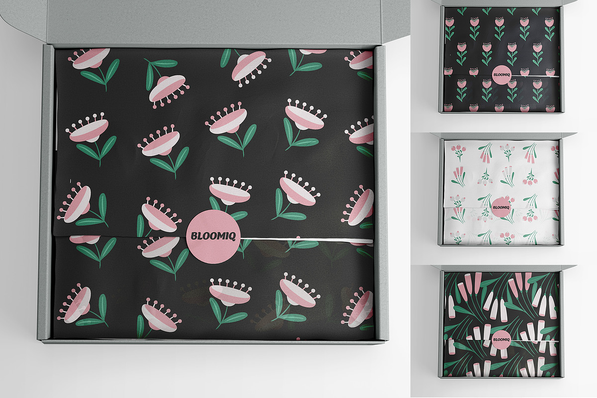 Vintage Flower Pattern Collection, a Pattern Graphic by Asya Melkonyan Patterns (Photo 12 of 15)