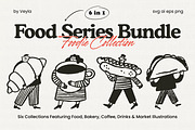 FOOD BUNDLE Vol.3: All 6 in 1, a Food Illustration by Veyla (Thumbnail 1 of 59)