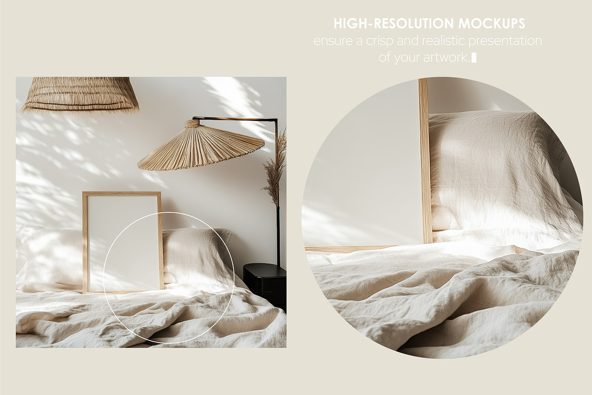 BLACK & WOOD | 32 Frame mockup set, a Household Mockup by SCHÉRI (Photo 3 of 14)