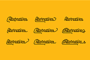 Yasemin, a Script Font by BULENT YUKSEL (Thumbnail 8 of 11)