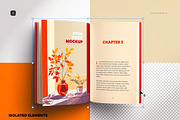 Open Book Mockup, a Books & Magazine Mockup by Custom Scene (Thumbnail 4 of 8)