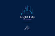 Music Beat. 3 Logos Set, a Branding & Logo Template by Trapezoid (Thumbnail 4 of 4)