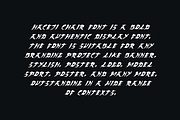 Haceji Chair - Japanese Font, a Font by QR Design Studio (Thumbnail 4 of 6)