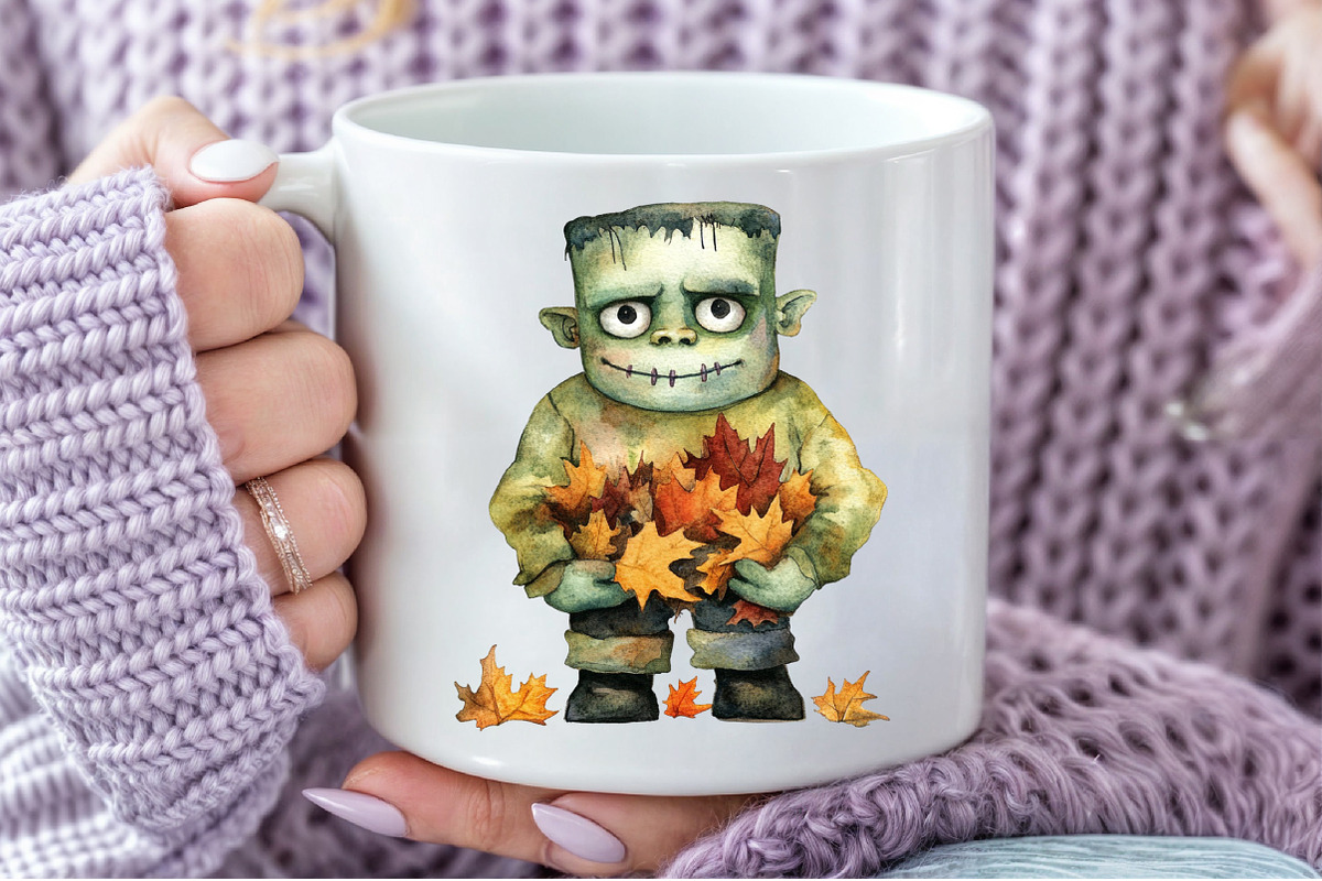 Adorable Halloween Fall Clipart, an Illustration by Pixels.Craft (Photo 5 of 7)