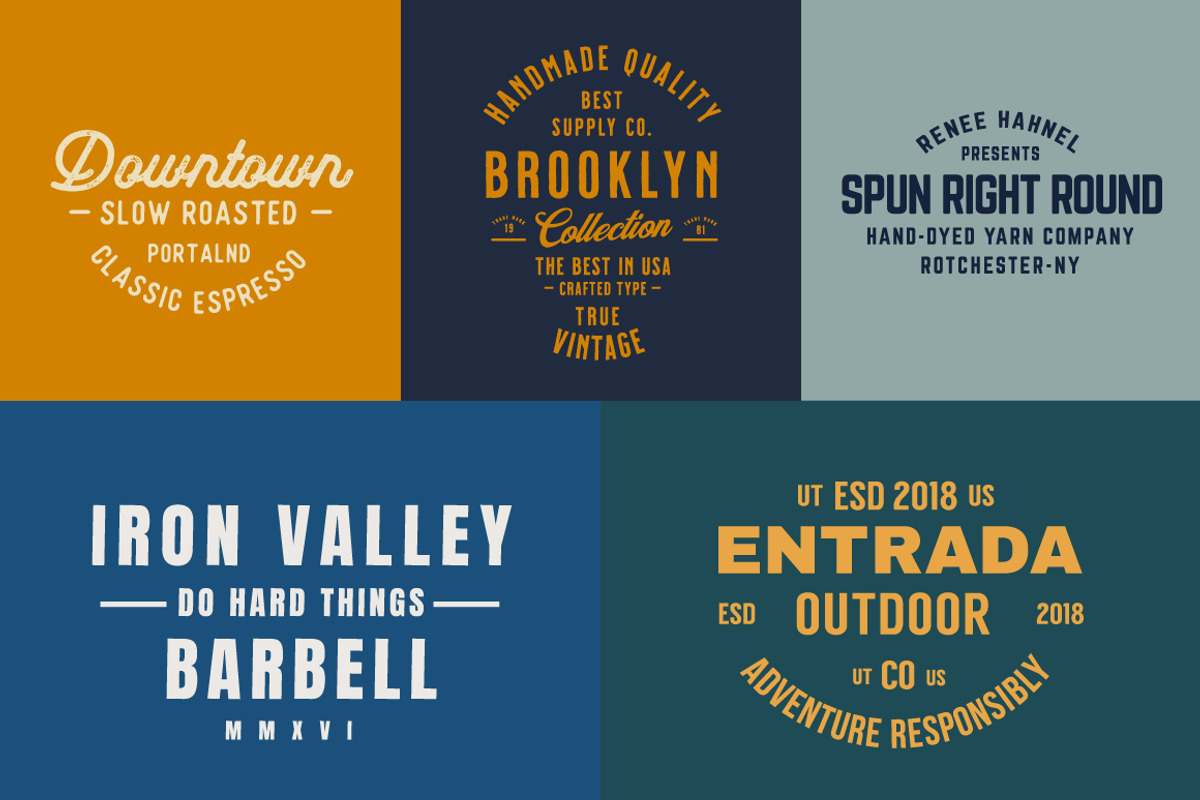Vintage Badge Logo Collection, a Branding & Logo Template by Template Dealer
