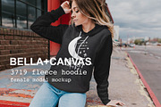 Bella Canvas Sweatshirt Mockup 3719, a Hoody Mockup by Moonlit Mocks (Thumbnail 1 of 6)