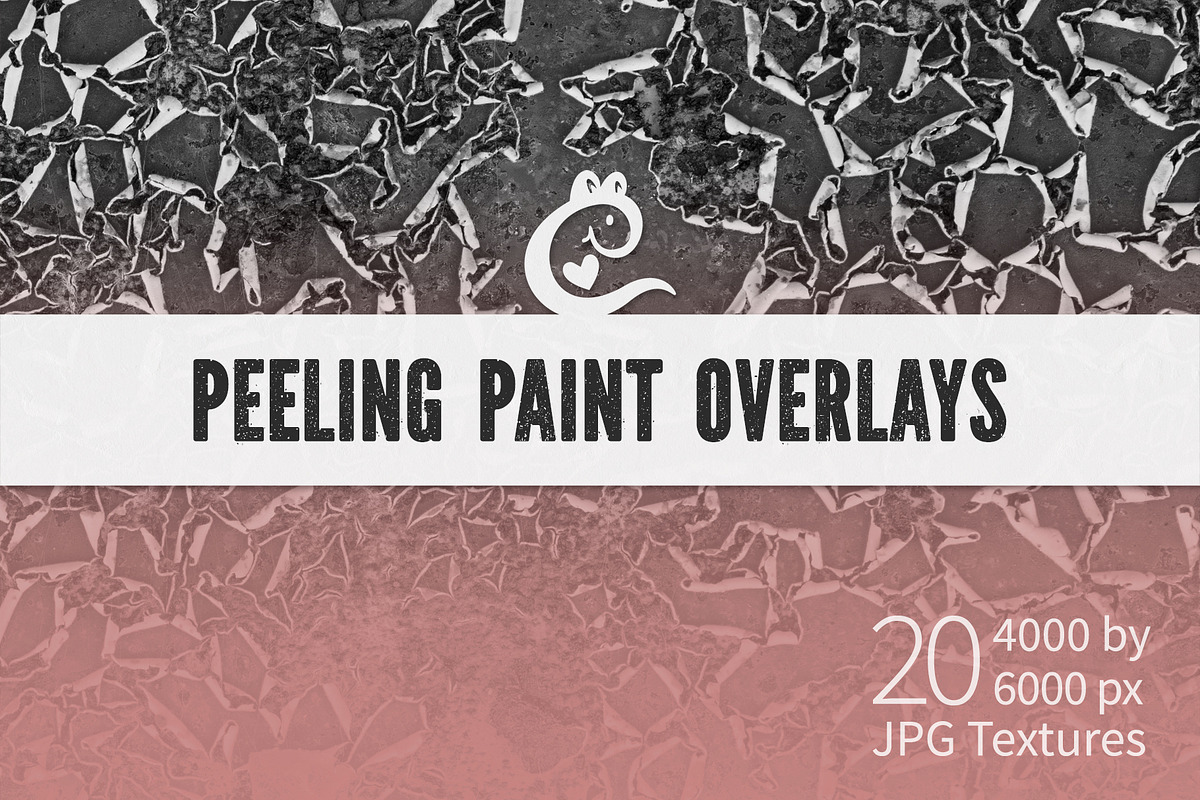 Peeling Paint Overlays, a Texture Graphic by Calina Bell (Photo 1 of 5)