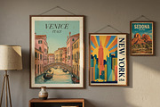 50 Vintage Travel Poster Printable, a Decorative Illustration by Image for Sale (Thumbnail 2 of 3)