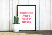 Summer Sunkissed - Cute Mix Font Duo, a Handwritten Font by SaktiAvellin (Thumbnail 4 of 8)