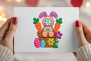 Easter Bunny Butt in Pot- Easter Egg, an Illustration by DreamPrint404 (Thumbnail 2 of 7)