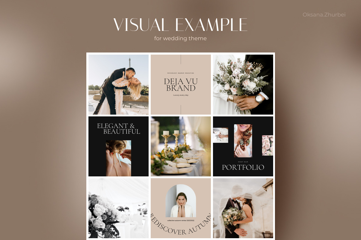 Elegant Instagram post templates, a Social Media Template by Make It Yours Lab. (Photo 8 of 12)