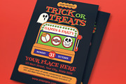 Trick or Treat Flyer Set, a Flyer Template by graphicook (Thumbnail 2 of 3)