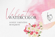 Watercolor flower - Lovely Valentine, an Illustration by Beigetime (Thumbnail 5 of 8)