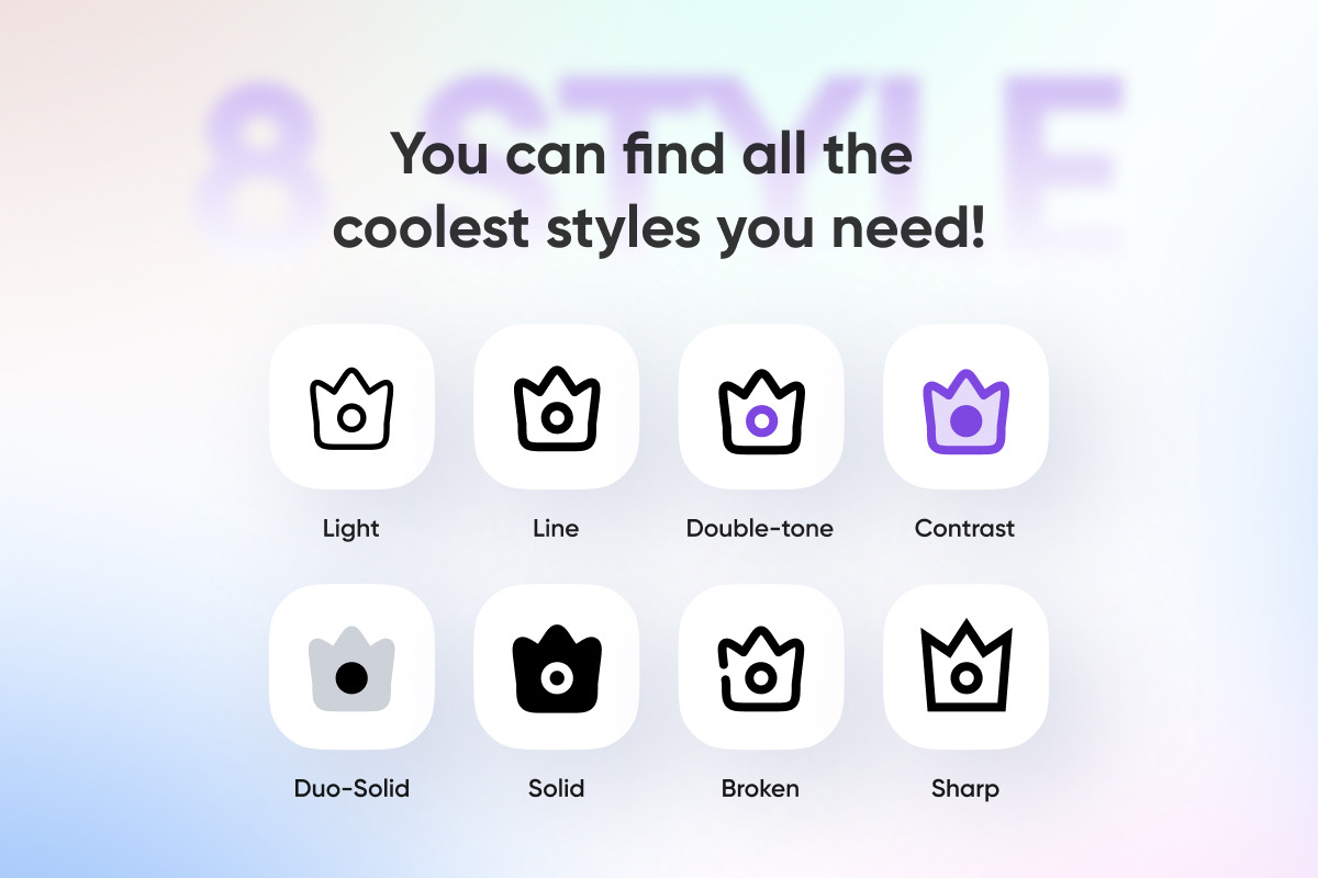 Xnix Pro Icon - Line Style, an Outline Icon by SyalUIUX (Photo 2 of 6)