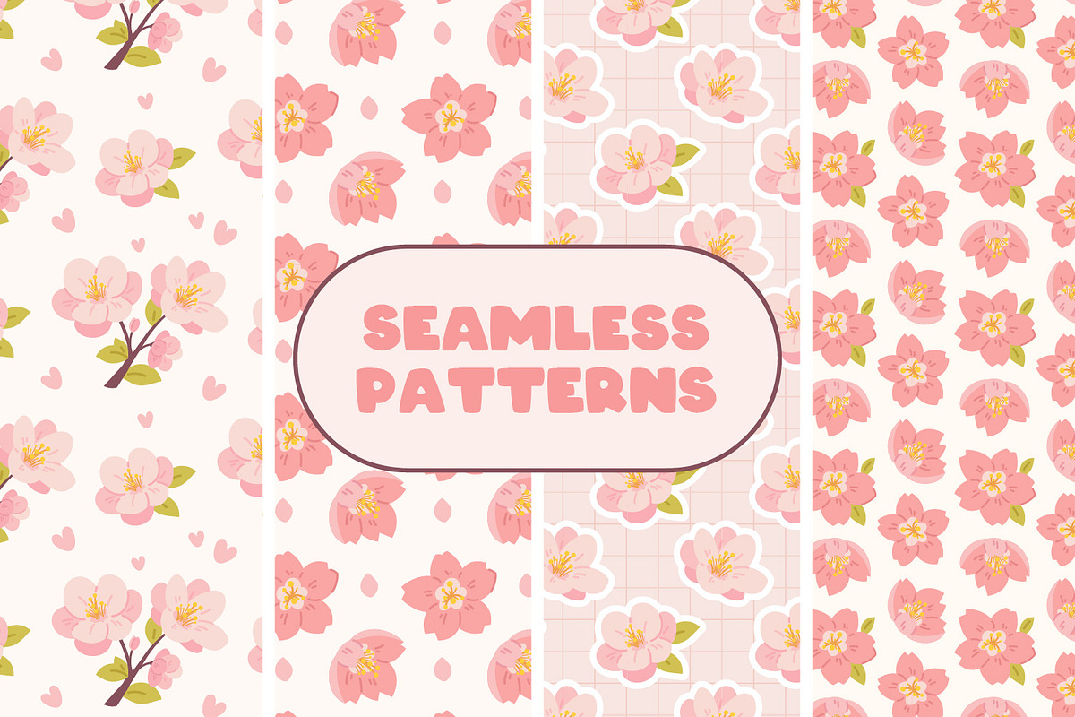 Sakura Stationery & Elements, a Stationery Template by so.ni.ka-store (Photo 9 of 11)