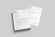 Modern CV Resume Design, a Resume Template by Graphic Template (Thumbnail 2 of 4)
