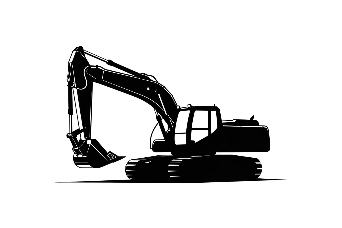 Excavator Construction Vector Bundle, an Illustration by Amazin_art (Photo 46 of 51)
