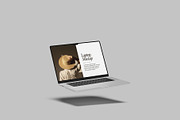 MacBook Laptop Mockup Bundle, a Mac Mockup by Graphiculon (Thumbnail 4 of 11)
