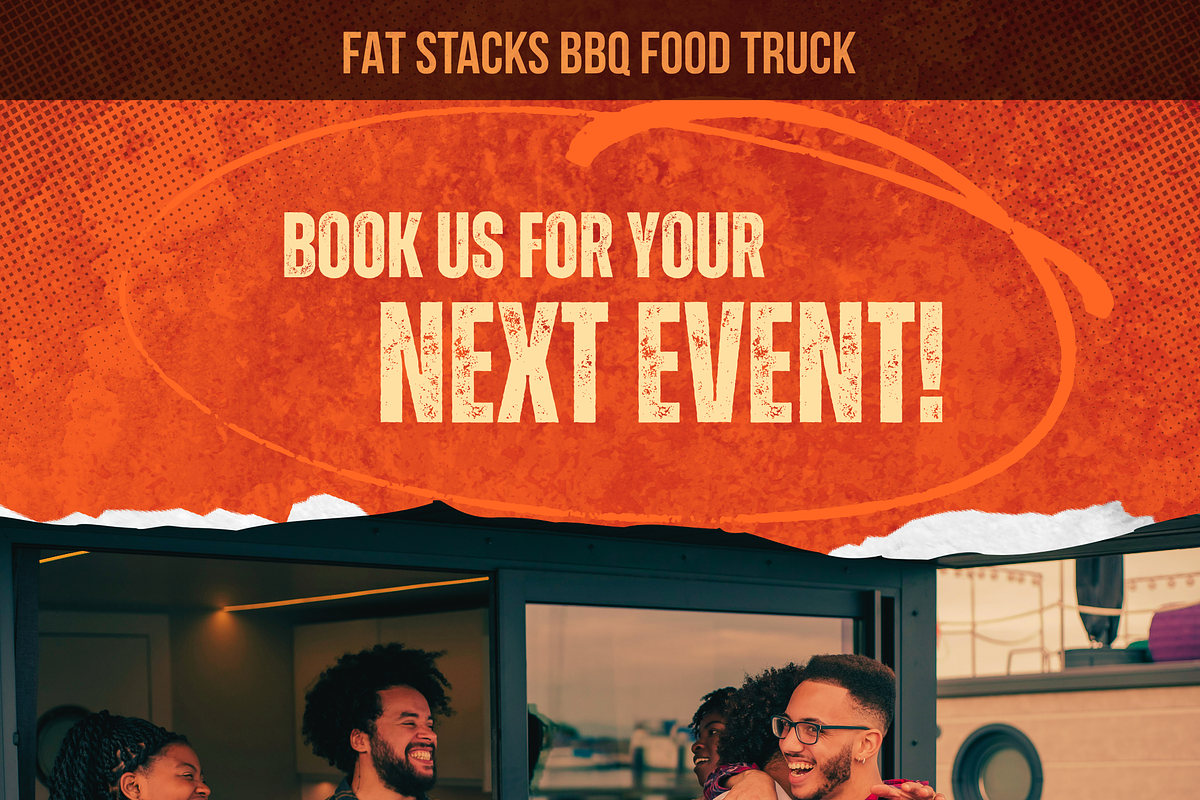 BBQ Food Truck Canva Templates preview 8