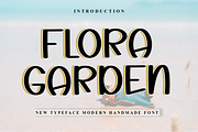 Flora Garden, a Script Font by InermediaSTUDIO (Thumbnail 1 of 8)