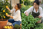 Gardening Stock Photo, a Person Photo by Selenique Studio (Thumbnail 8 of 12)