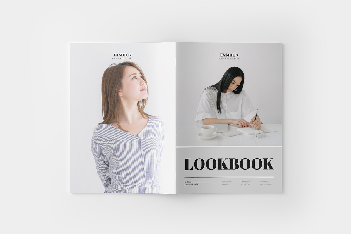 Look Book Magazine Template I Canva, a Magazine Template by PixWork (Photo 2 of 9)